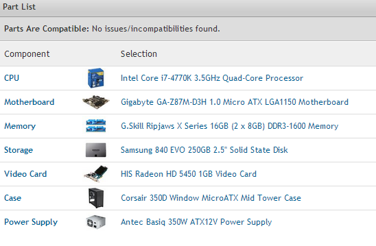 2013-10-24 09_46_51-Intel Core i7-4770K, HIS Radeon HD 5450, Corsair 350D Window - System Build - PC